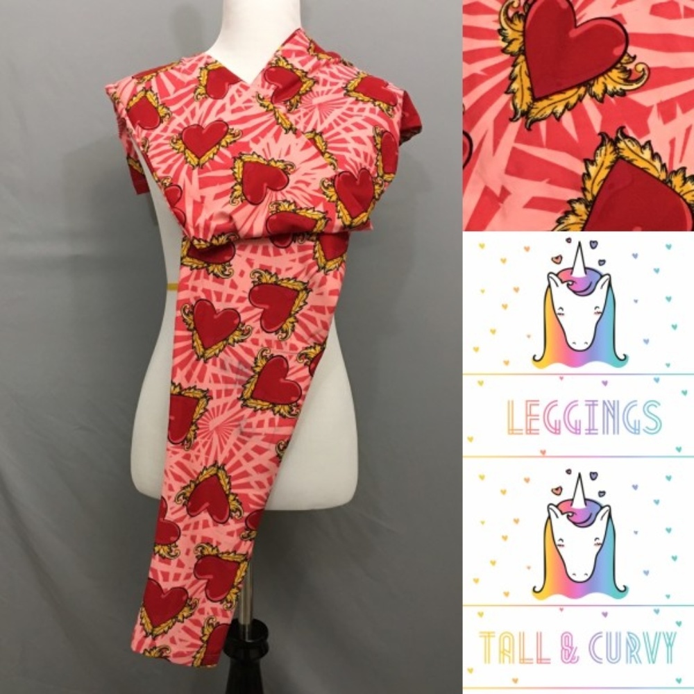 NWOT LuLaRoe Leggings Tall & Curvy